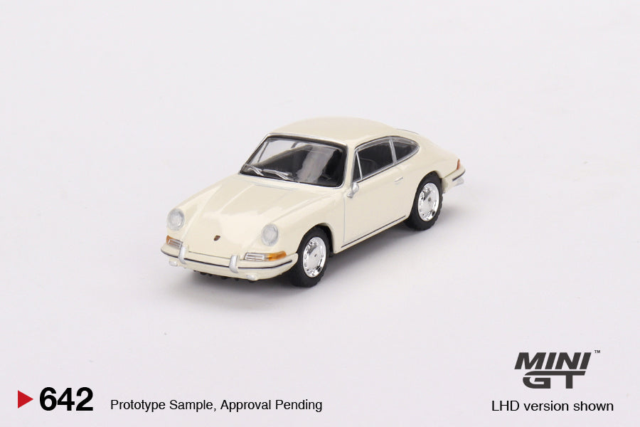 MINI GT 1/64 Porsche 901 1963 Ivory