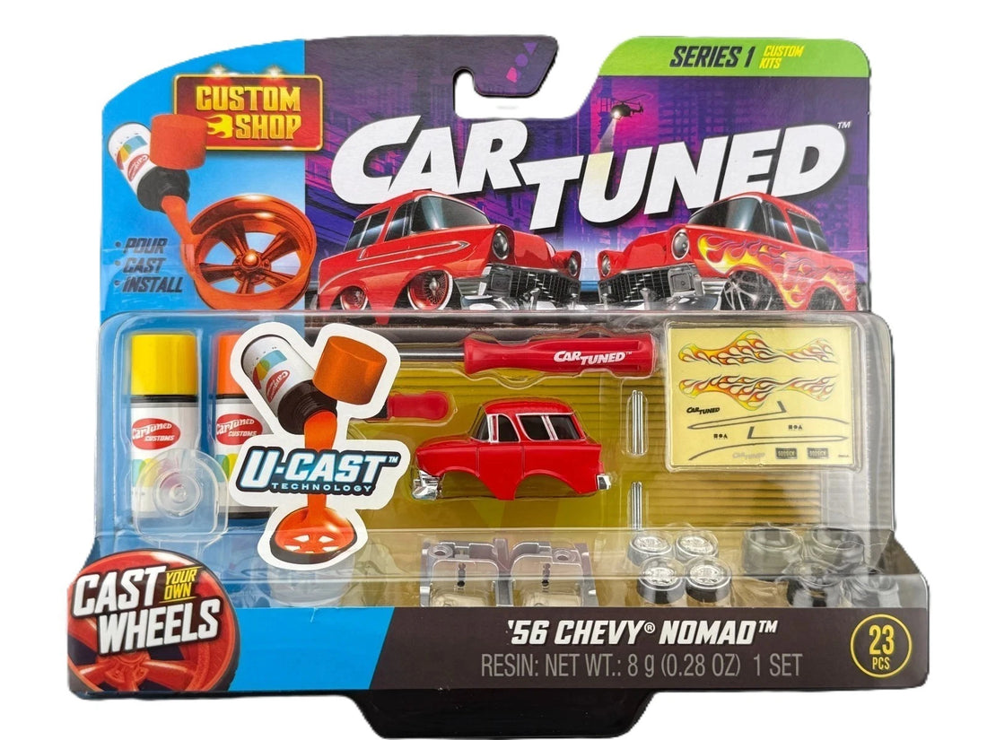 CarTuned™ Custom Model Kit – 1956 Chevy Nomad