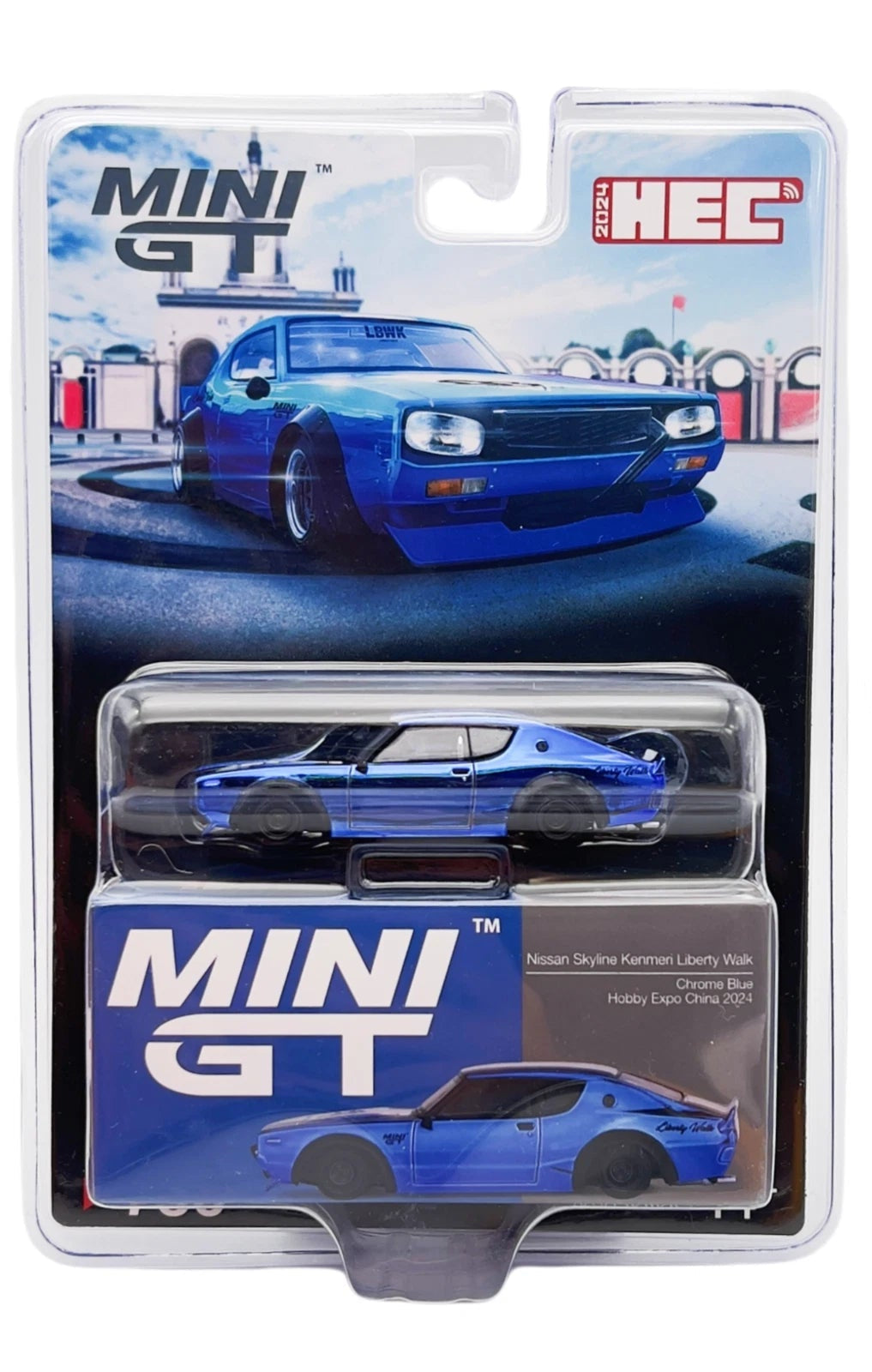 Nissan Skyline Kenmeri Liberty Walk - Mini GT 00730 - Hobby Expo China 2024