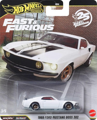 Hot Wheels 1/64 1969 FORD MUSTANG BOSS 302 25TH ANNIVERSARY