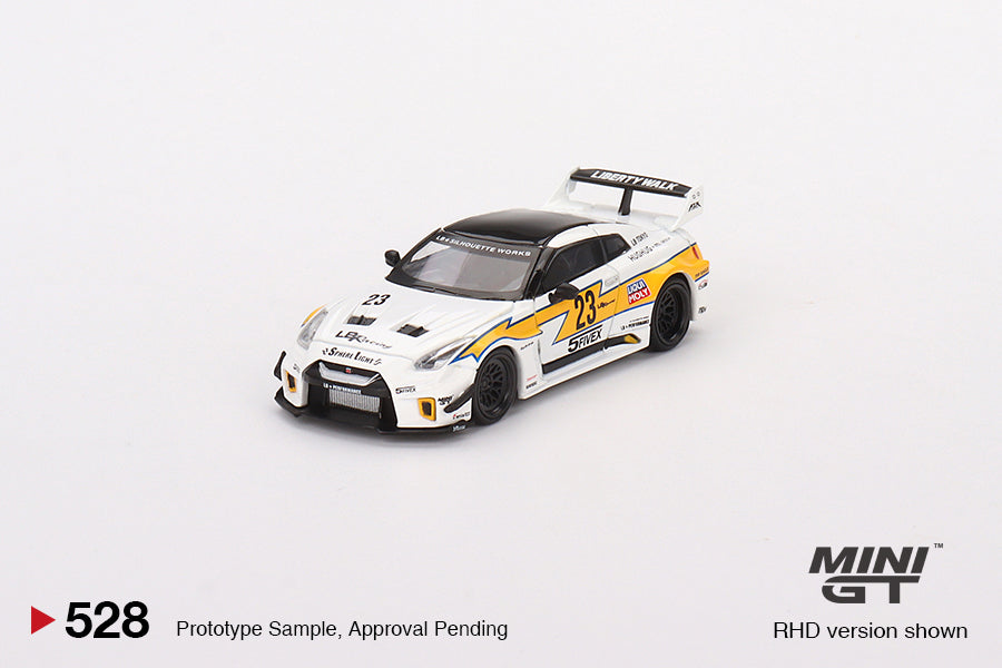 MINI GT 1/64 NISSAN LB-Silhouette WORKS GT 35GT-RR Ver.1 LB Racing –  Unhinged Diecast
