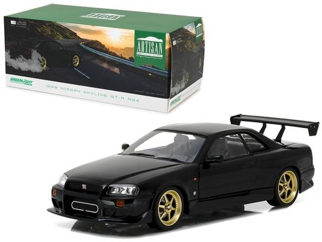 GREENLIGHT 1/18 1999 Nissan Skyline GT-R R34