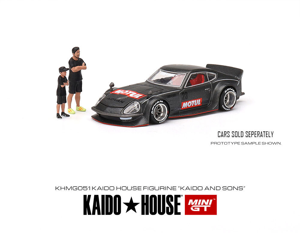 KAIDO HOUSE 1/64 Figurine Set of 4 Kaido & Sons – Limited Edition