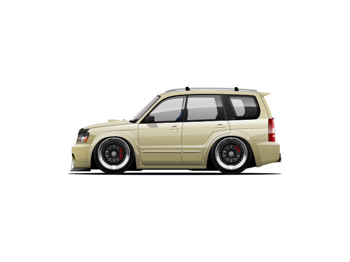 CAPSULE 2004 Subaru Forester XT "1SIKFXT"