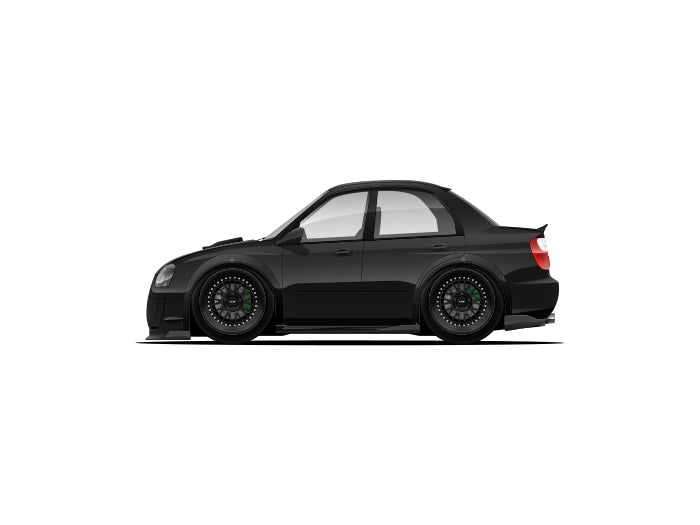 CAPSULE 2004 Subaru WRX STI "EVIL STI"