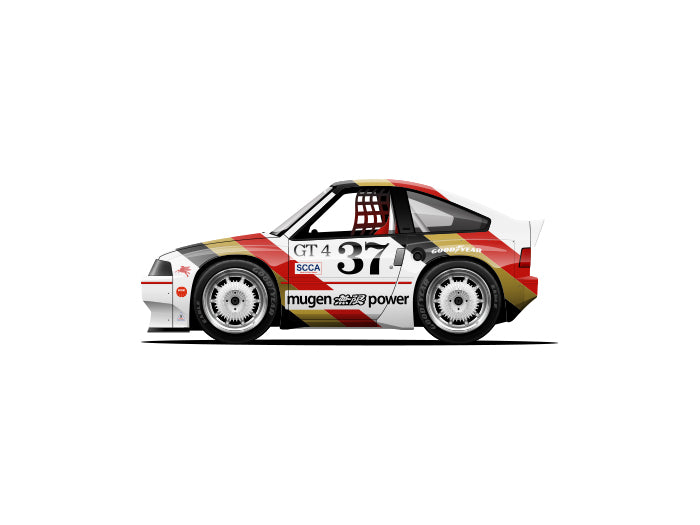CAPSULE 1984 HONDA CR-X MUGEN SPORTS SCCA GT4