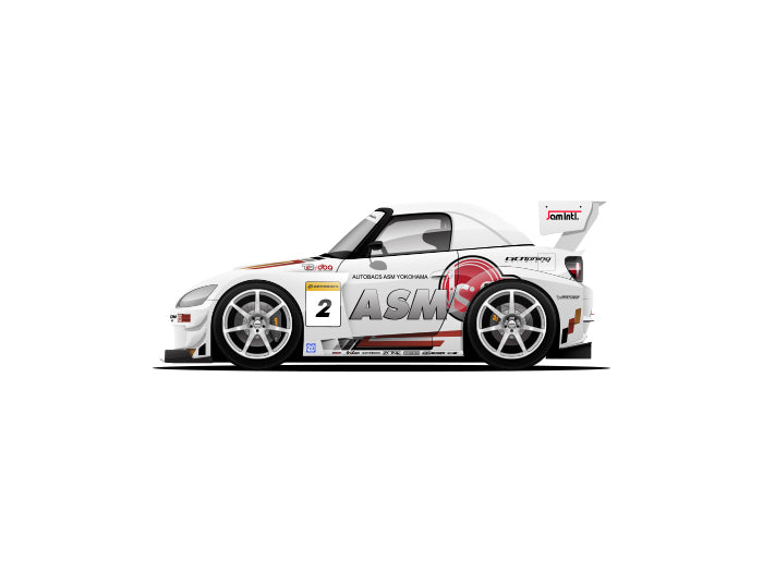 CAPSULE GT-06 HONDA S2000 AUTOBACS ASM YOKOHAMA TSUKUBA SUPER BATTLE