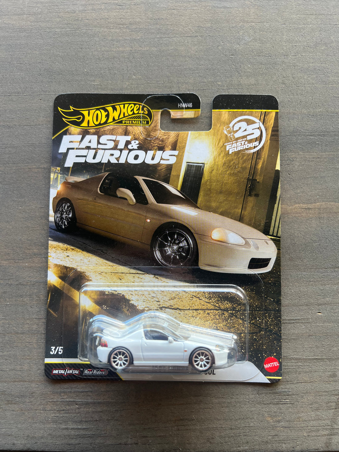 Hot Wheels 1/64 FAST AND FURIOUS  1994 HONDA DEL SOL