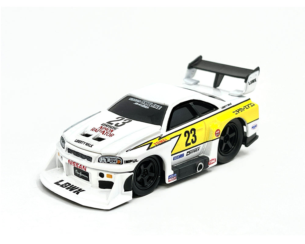 Nissan Skyline GTR W/Mikey Figure HOLLYWOOD RIDES - Jada Nissan Skyline GTR W/Mikey Figure HOLLYWOOD RIDES - Jada