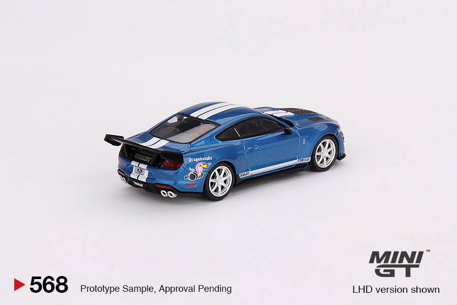 MINI GT 1/64 Shelby GT500 Dragon Snake Concept Ford Performance Blue