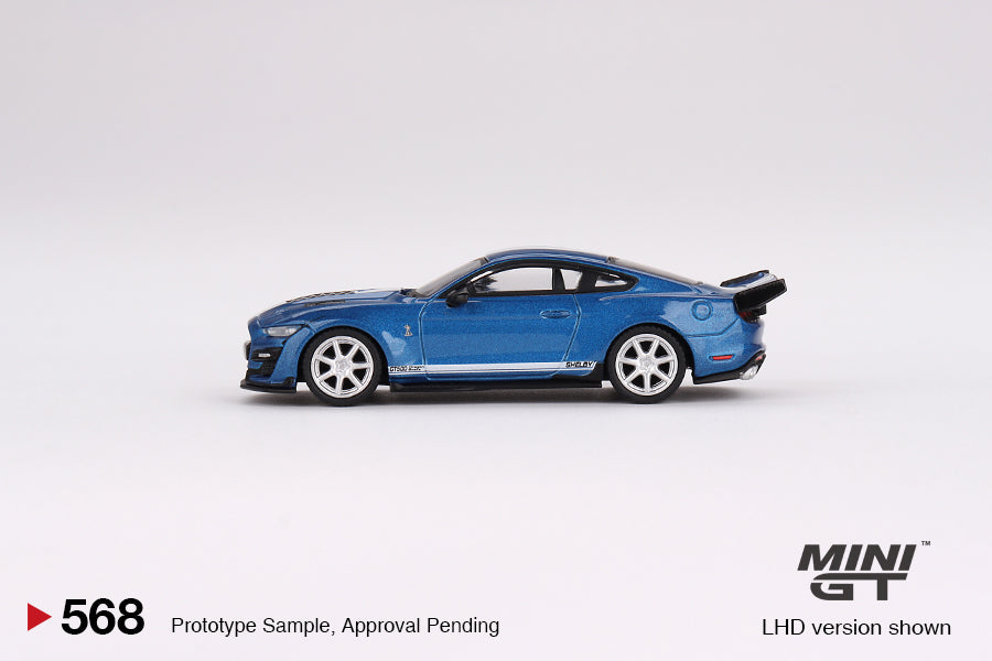 MINI GT 1/64 Shelby GT500 Dragon Snake Concept Ford Performance Blue