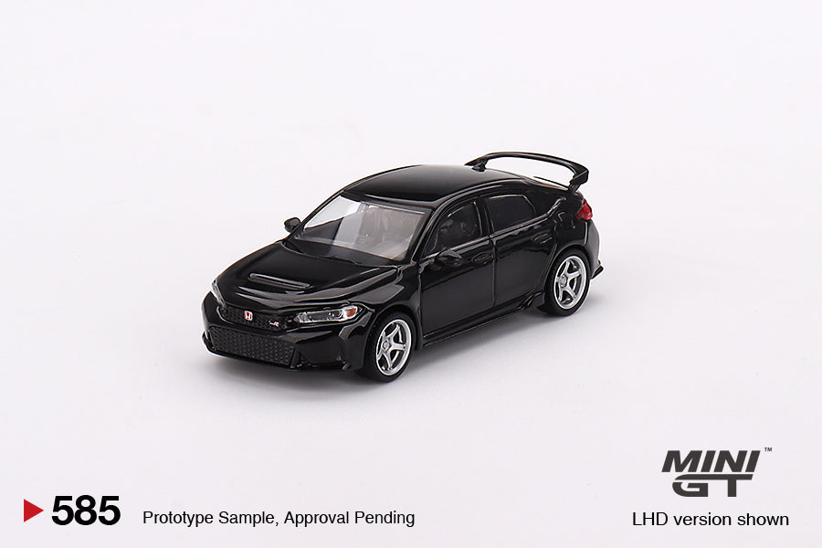 MINI GT 1/64 Honda Civic Type R Crystal Black Pearl 2023 W/ Advan GT Wheel