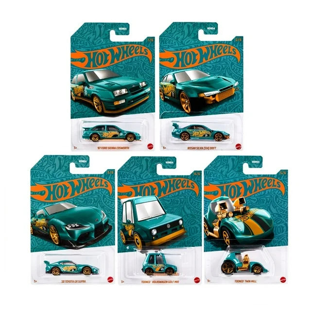 Hot Wheels 56th Anniversary Pearl and Chrome 2024 5 without Chase