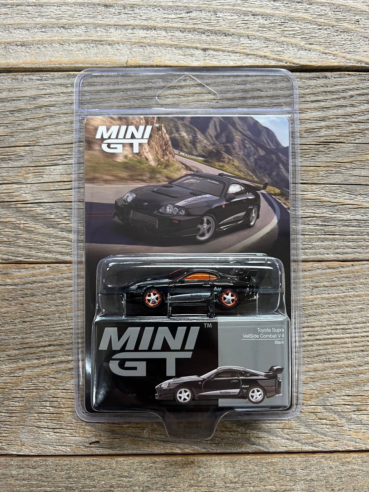 MINI GT 1:64  TOYOTA SUPRA VEILSIDE COMBAT V-II BLACK