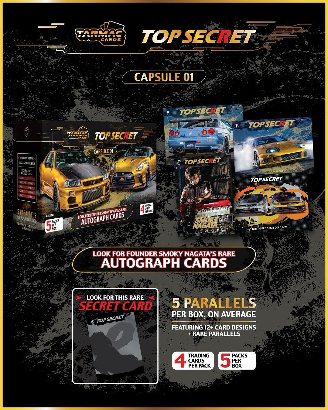 Tarmac Cards Top Secret Thailand Special Edition Collectible Trading Cards Capsule 02