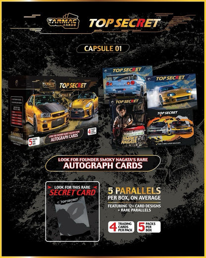 Tarmac Cards Top Secret Thailand Special Edition Collectible Trading Cards Capsule 02