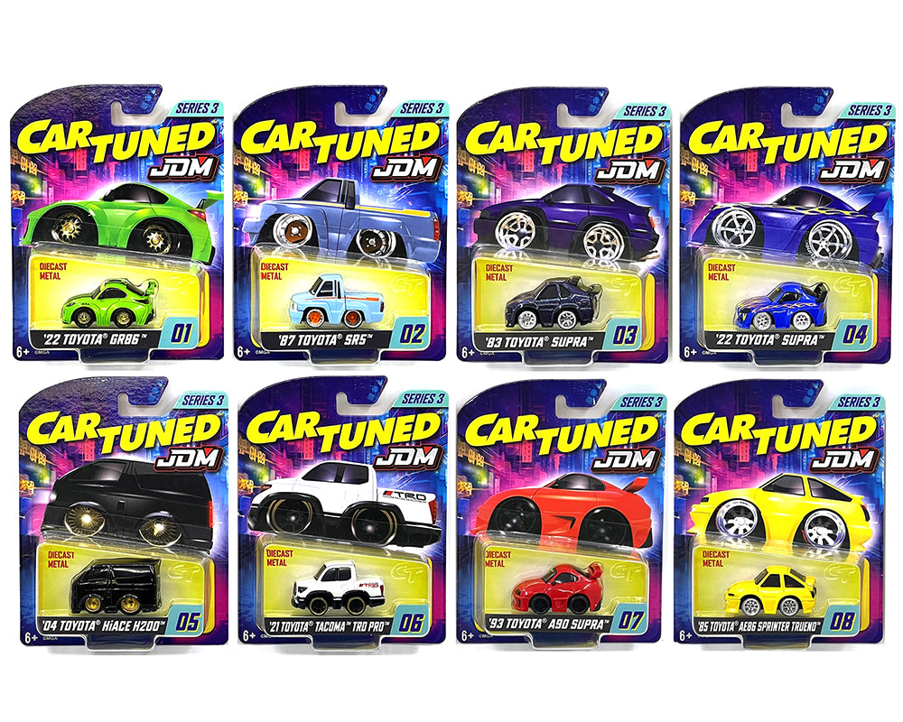 CarTuned カーチューンド ローライダー 8台コンプリートセット 新品2f Lowriders Show Glow