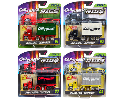(COMING SOON) CarTuned 1:64 Container Rigs Series 3 Assortment
