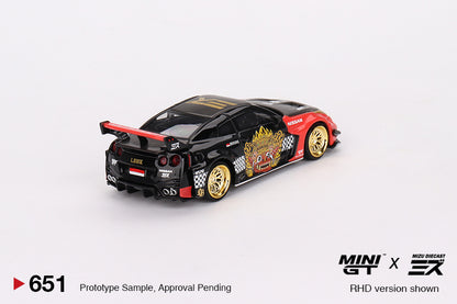 MINI GT 1/64 LB-Silhouette WORKS GT NISSAN 35GT-RR Ver.1 “BARONG”  MINI GT x MIZU Diecast