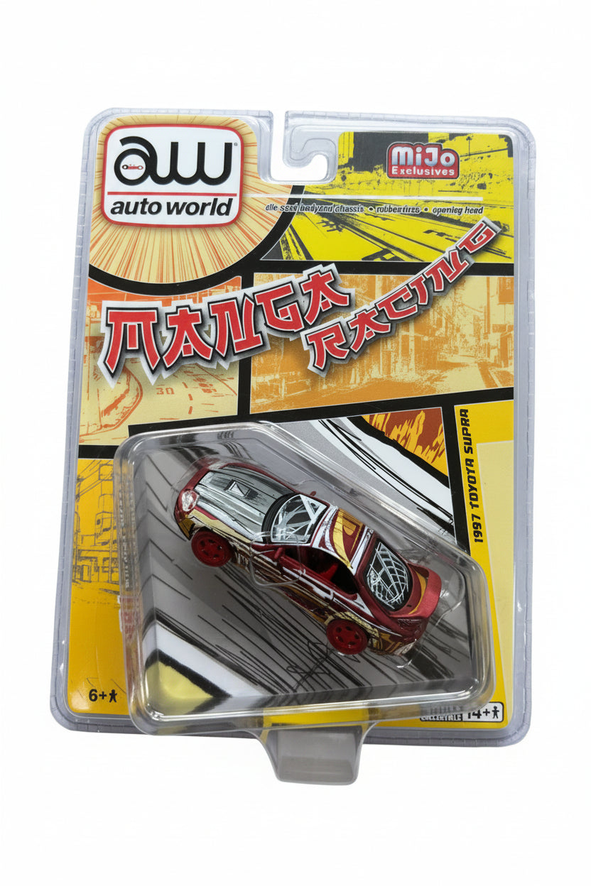 AW AUTO WORLD MANGA RACING 1997 TOYOTA SUPRA  (CHASE)