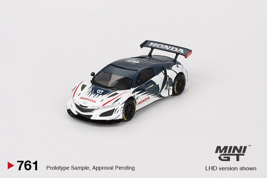 (PRE ORDER) MINI GT 1/64 Honda NSX GT3 EVO AlphaTauri Yuki Tsunoda 2023 Red Bull Formula Nurburgring – MiJo Exclusives