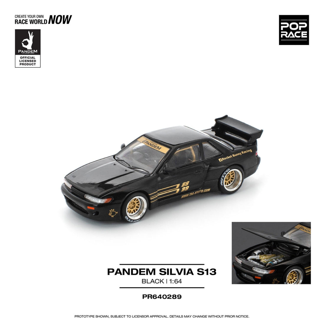 POP RACE 1/64 pandem s13 