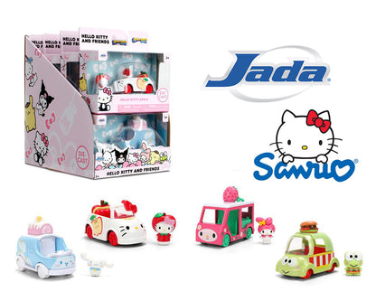 Jada 1:55 Mini Hello Kitty Sanrio Assortment of 4 Single Pack