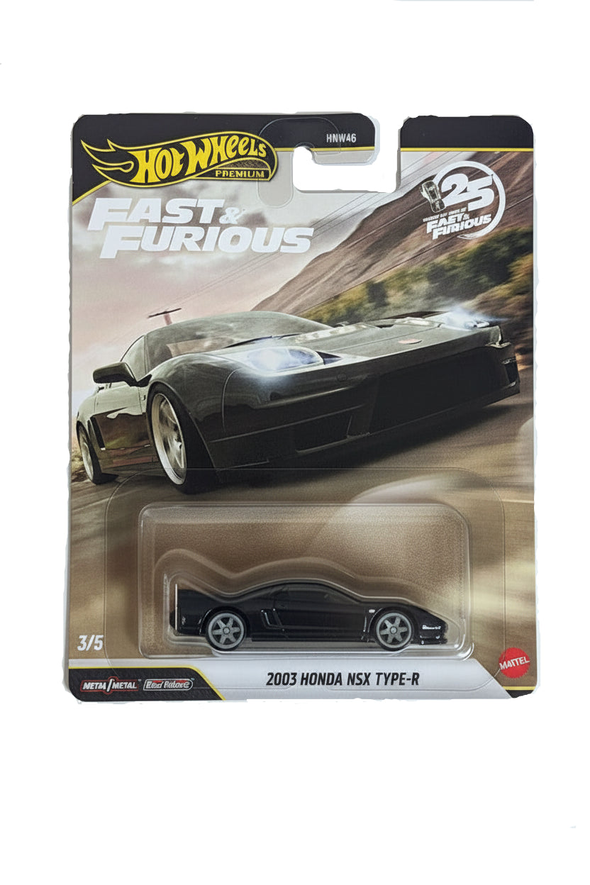 Hot Wheels 1/64 FAST &amp; FURIOUS 2003 HONDA NSX TYPE-R