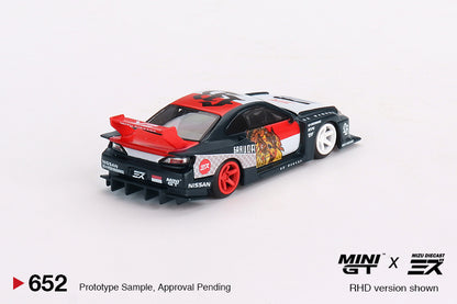 MINI GT 1/64 Nissan LB-Super Silhouette S15 SILVIA “Garuda” MINI GT x MIZU Diecast