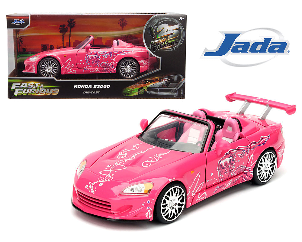 Jada 1:24 Suki’s Honda S2000 – Pink – 25 Years of Fast &amp; Furious
