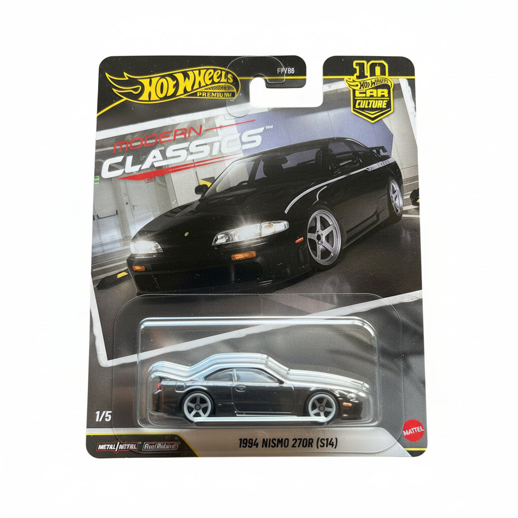 Hot Wheels 1/64 MODER CLASSICS 1994 NISMO 270R (S14)