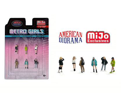 American Diorama 1:64 FIGURES METRO GIRLS