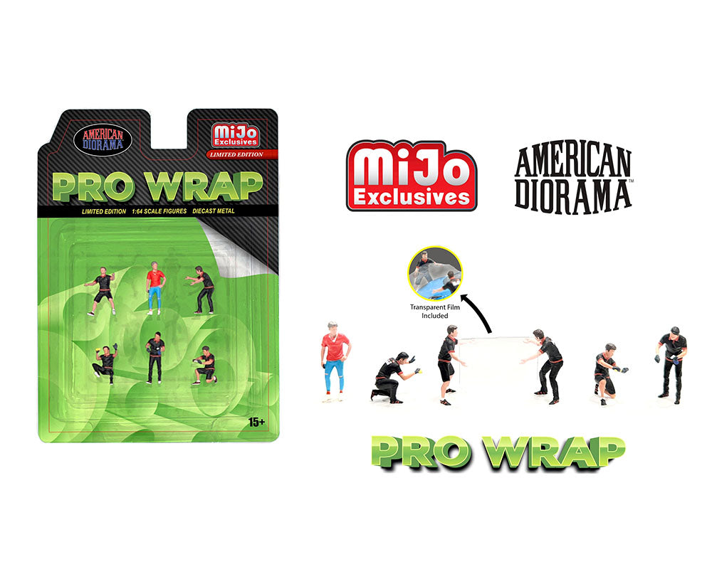 American Diorama 1:64 Figures Pro-Wrap Set – Mijo Exclusives