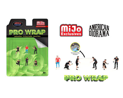 American Diorama 1:64 Figures Pro-Wrap Set – Mijo Exclusives