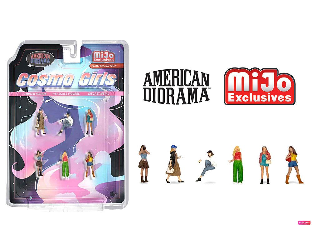 (COMING SOON) American Diorama 1:64 Figures Cosmo Girls – MiJo Exclusives