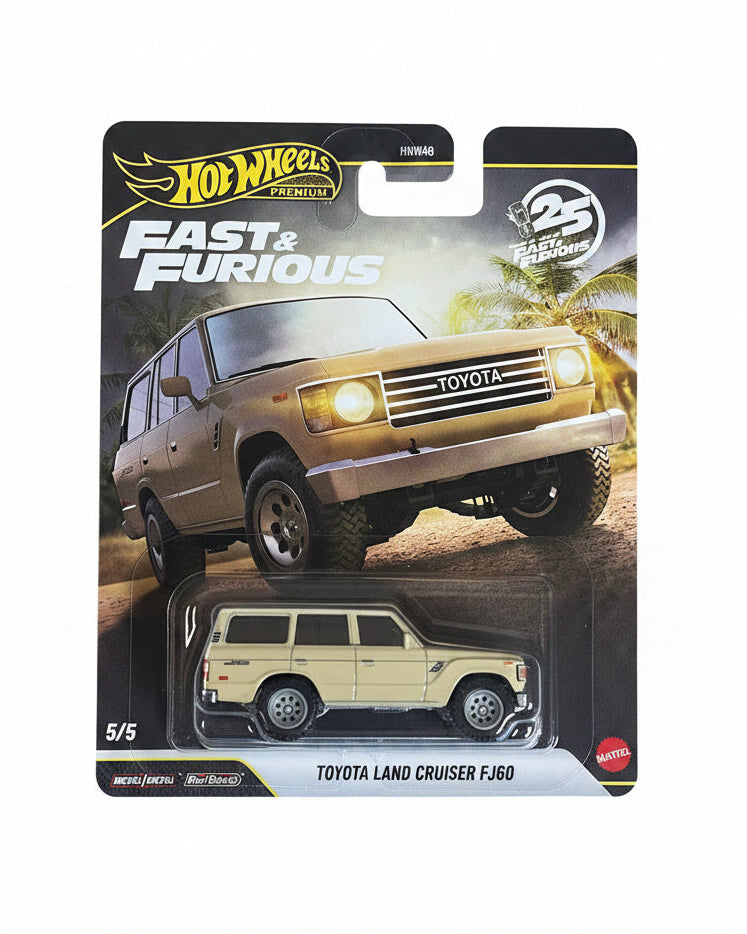 Hot Wheels 1/64 FAST &amp; FURIOUS TOYOTA LAND CRUISER FJ60