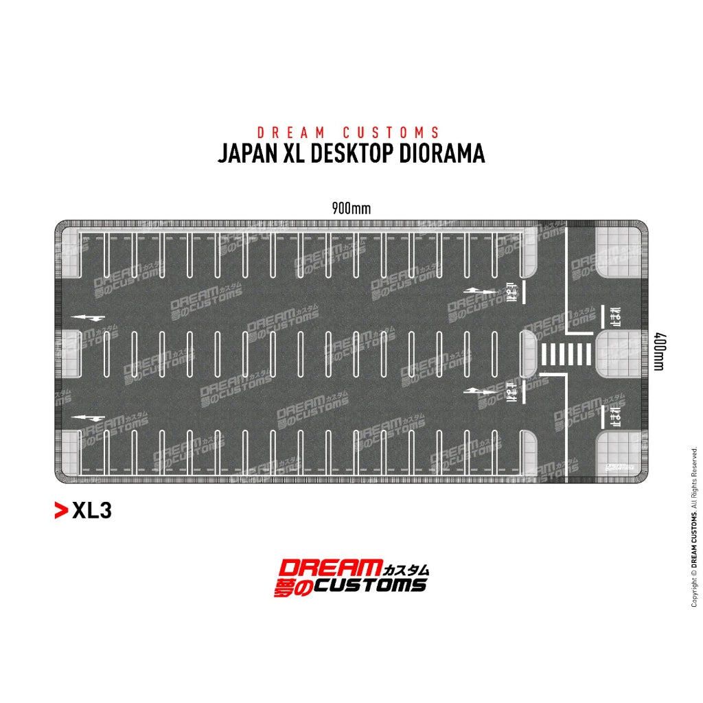 DREAM CUSTOMS 1/64 Japan XL Desktop Diorama