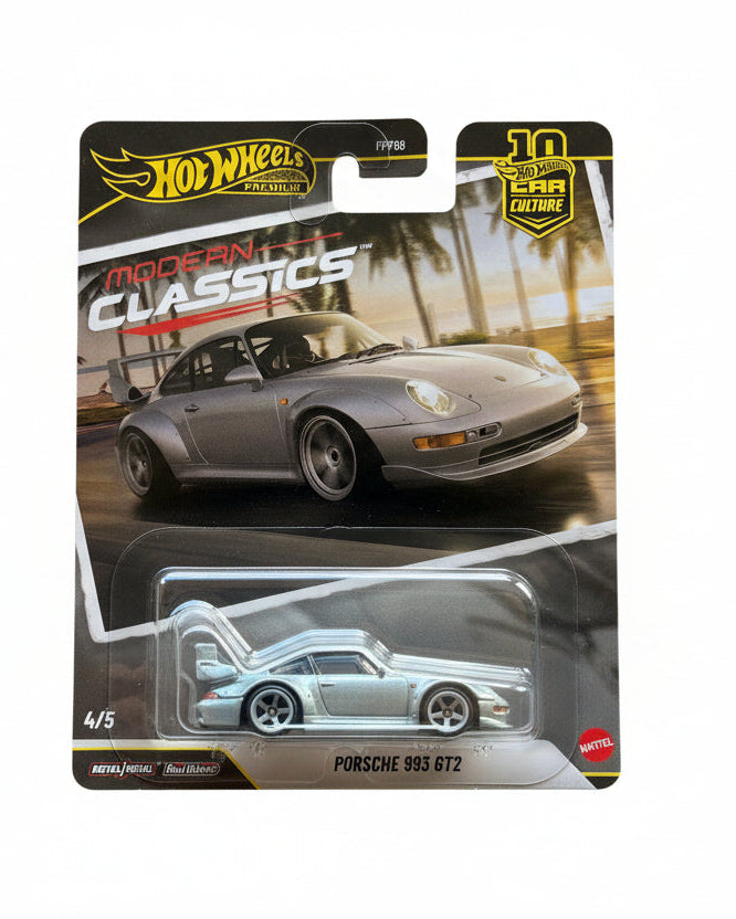 Hot Wheels 1/64 MODERN CLASSICS PORSCHE 993 GT2
