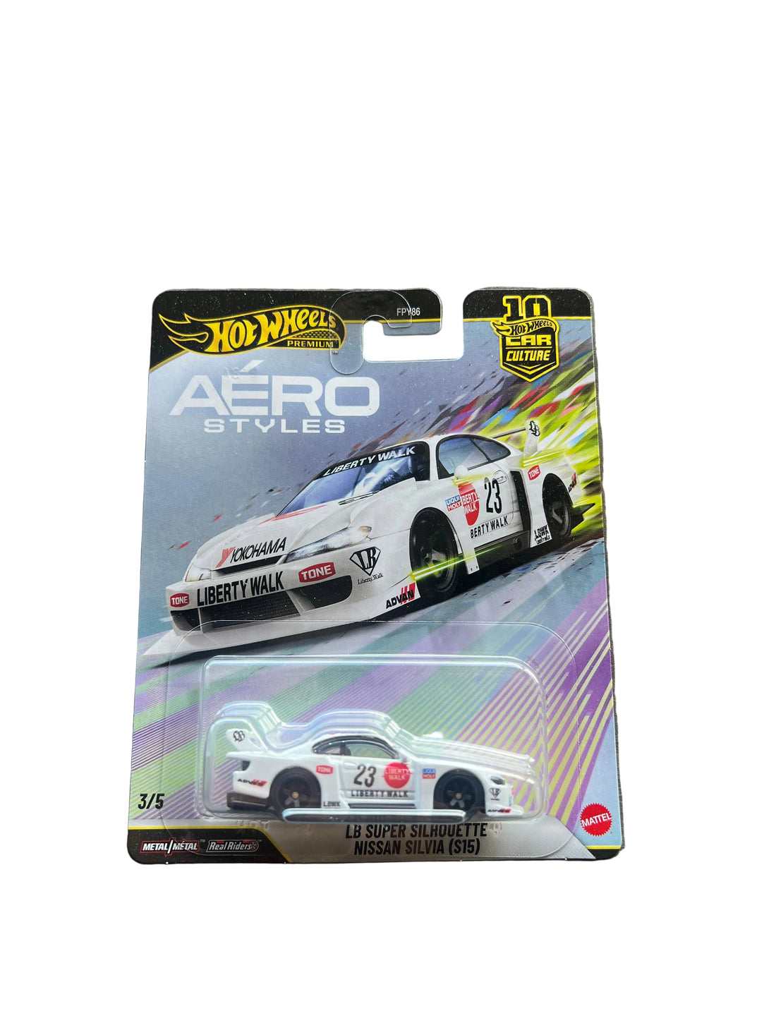 Hot Wheels 1/64 AERO STYLES LB SUPER SILHOUTTE NISSAN SILVIA (S15)