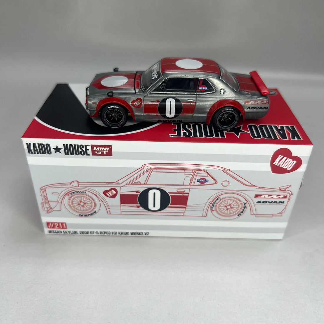 CHASE Kaido House x Mini GT 1:64 