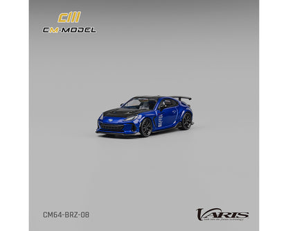 (COMING SOON) CM MODEL 1/64 Subaru BRZ Varis Widebody – Blue – Limited Edition