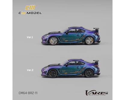 (COMING SOON) CM MODEL 1/64 SUBARU BRZ Varis – Chroma Flair – Limited Edition