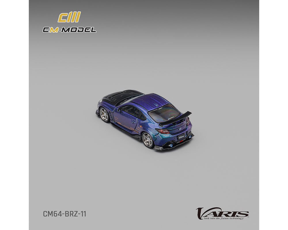 (COMING SOON) CM MODEL 1/64 SUBARU BRZ Varis – Chroma Flair – Limited Edition