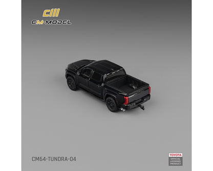 (COMING SOON) CM MODEL 1/64 Toyota Tundra – Black – Limited Edition