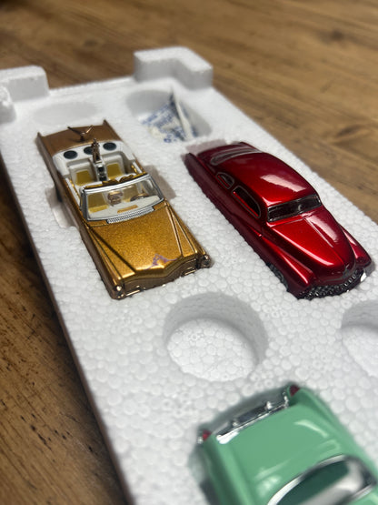 1997 HOT WHEELS LEGENDS 1/64 SCALE BARRIS KUSTOM COMPLETE SET vintage