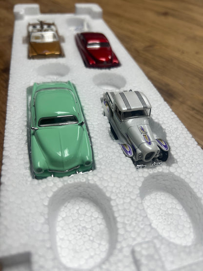 1997 HOT WHEELS LEGENDS 1/64 SCALE BARRIS KUSTOM COMPLETE SET vintage