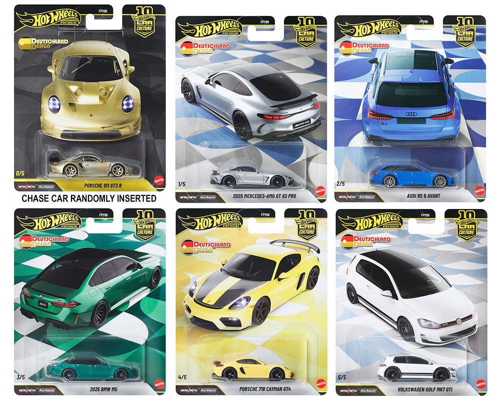 (COMING SOON) Hot Wheels 1:64 Car Culture 10th Anniversary 2026 W Case – DEUTSCHLAND DESIGN