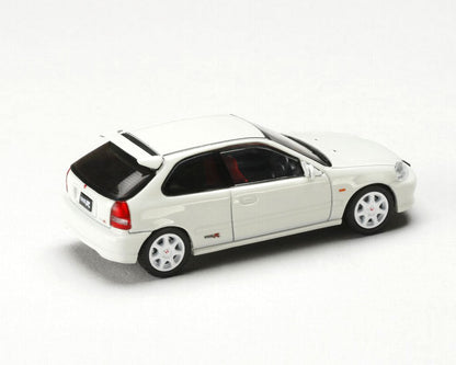 (PRE ORDER) HOBBY JAPAN 1/64 Honda Civic Type R (EK9) – Championship White – JDM64