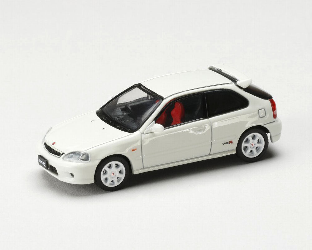 HOBBY JAPAN 1/64 Honda Civic Type R (EK9) – Championship White – JDM64