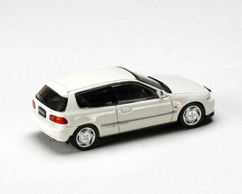 HOBBY JAPAN 1/64 Honda CIVIC (EG6) SIR-II – Frost White – JDM64